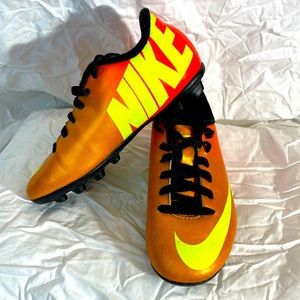 Nike Kids Soccer Cleats Orange Yellow Black